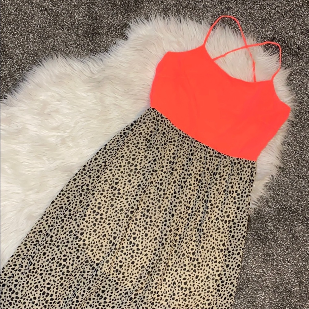 Charming Charlie Patterned Maxi Dress